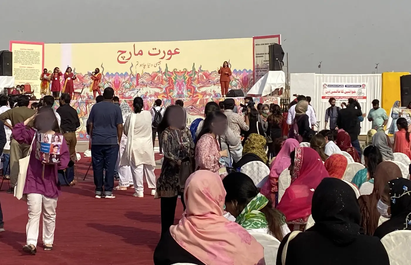 Aurat March (Women's March) 2022 in Karachi